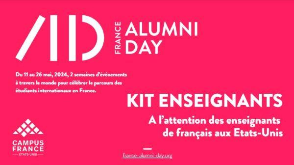 Kit d'enseignants France Alumni Day 2024
